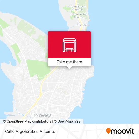 Calle Argonautas map