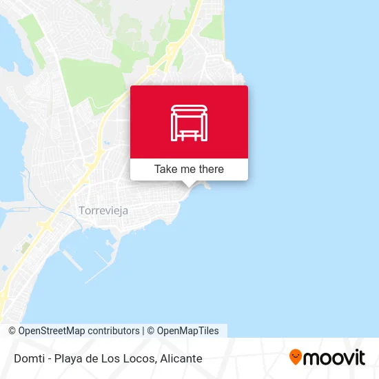 mapa Domti - Playa de Los Locos