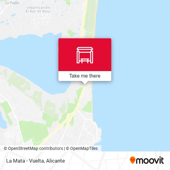 La Mata - Vuelta map