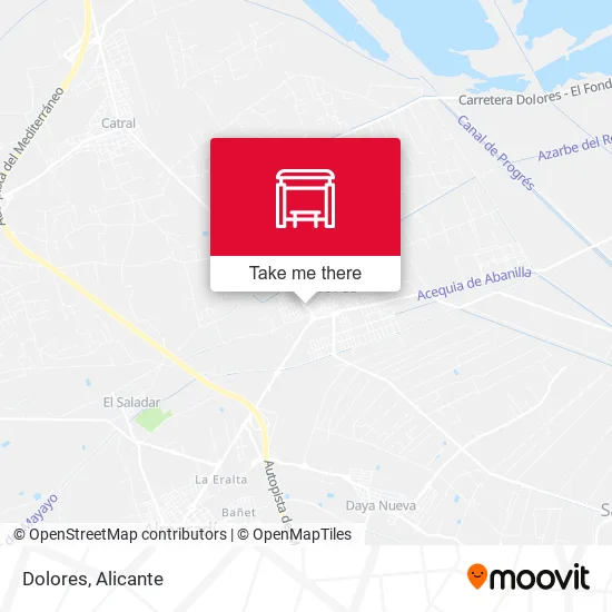 mapa Dolores