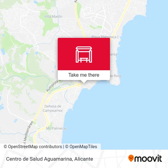 Centro de Salud Aguamarina map