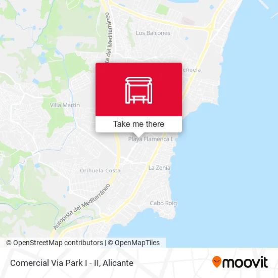 mapa Comercial Via Park I - II