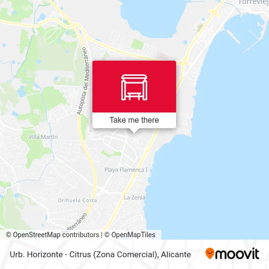 Urb. Horizonte - Citrus (Zona Comercial) map