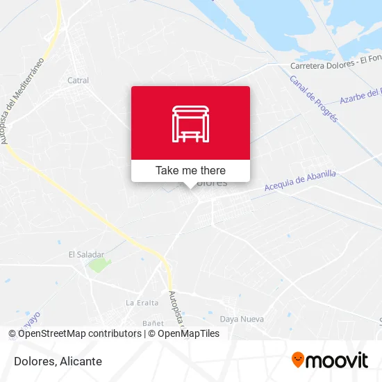 mapa Dolores