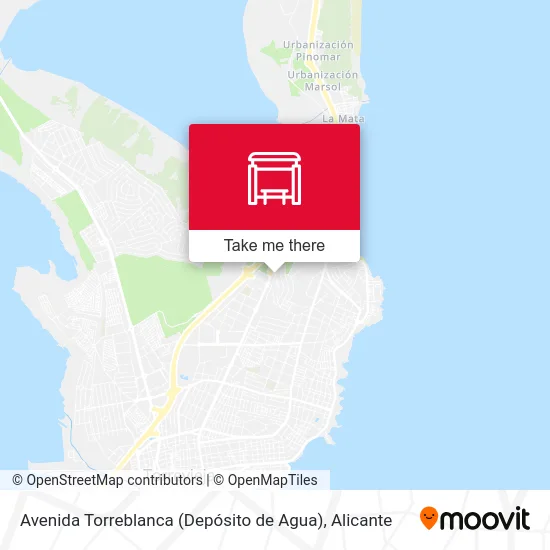 Avenida Torreblanca (Depósito de Agua) map