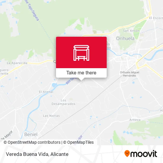 Vereda Buena Vida map