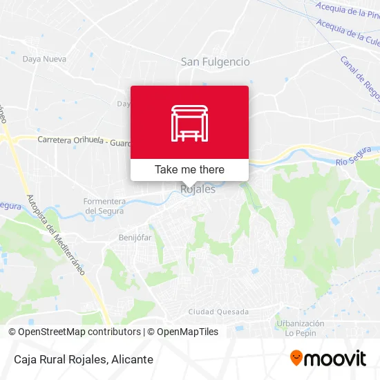 Caja Rural Rojales map