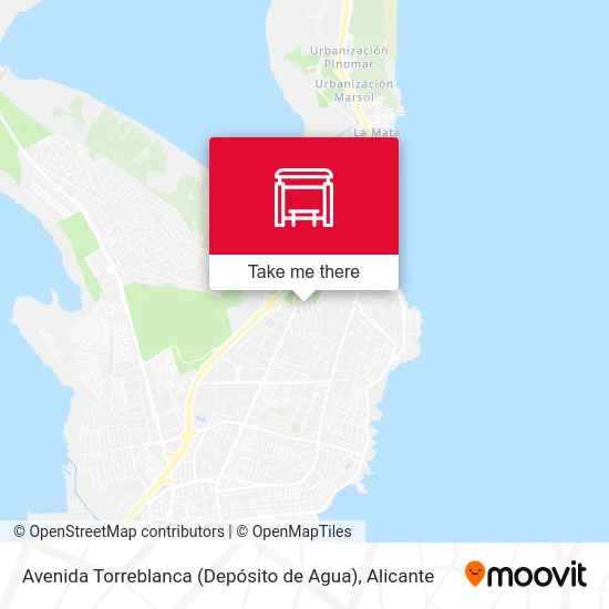 Avenida Torreblanca (Depósito de Agua) map