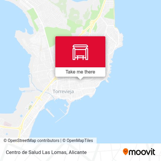 Centro de Salud Las Lomas map
