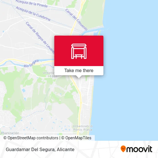 Guardamar Del Segura map
