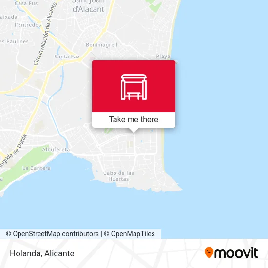 Holanda map