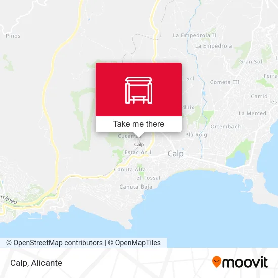 Calp map
