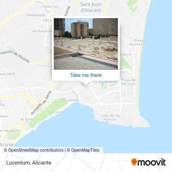 Lucentum map
