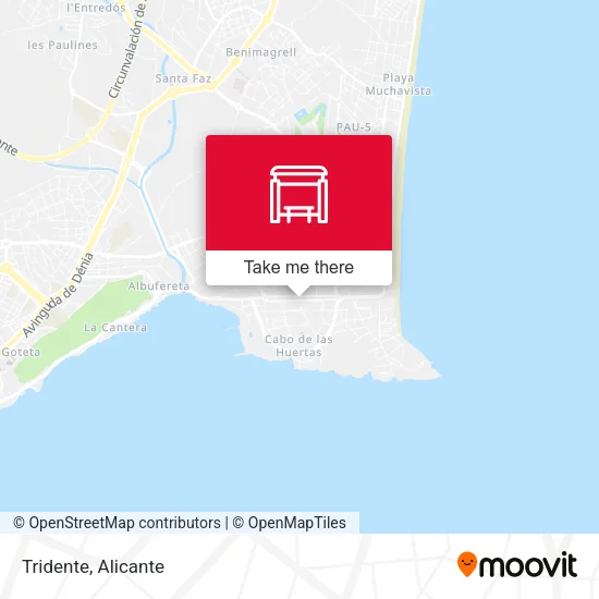 Tridente map