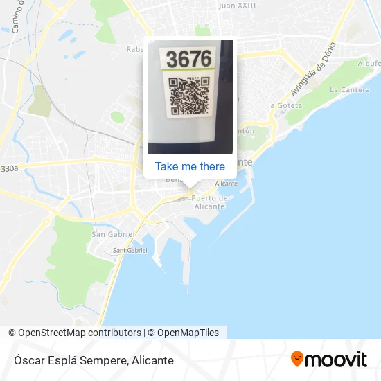 mapa Óscar Esplá Sempere