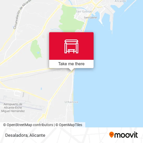 mapa Desaladora