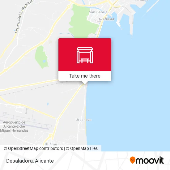 mapa Desaladora