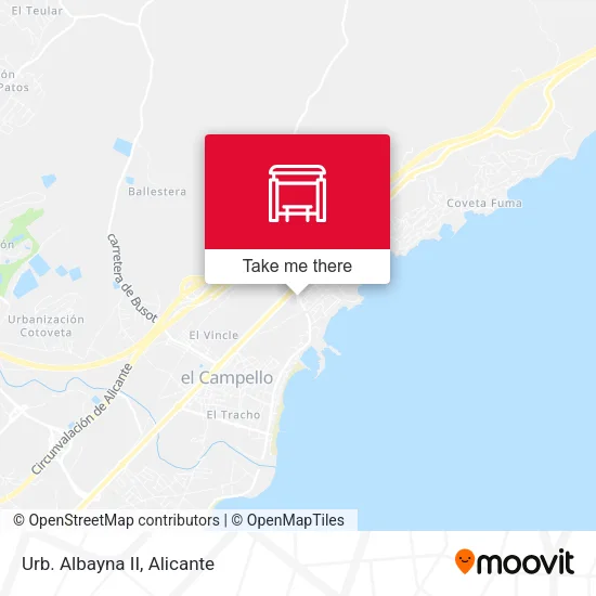 Urb. Albayna II map