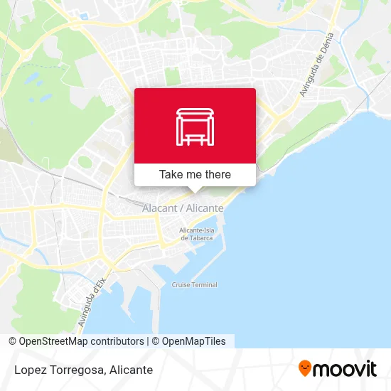 Lopez Torregosa map