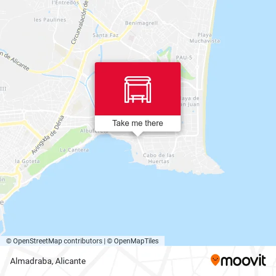 Almadraba map