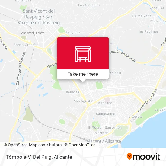 mapa Tómbola-V. Del Puig