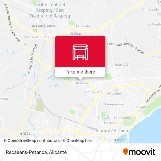 Recasens-Petanca map