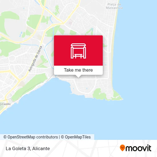 La Goleta 3 map