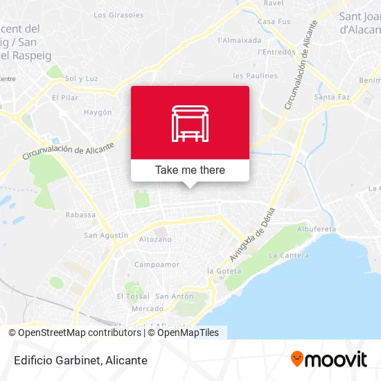 Edificio Garbinet map
