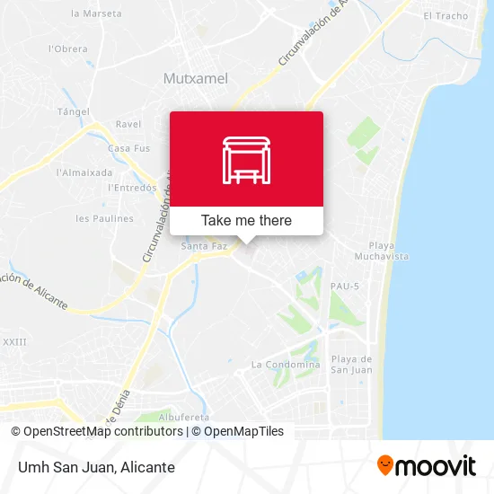Umh San Juan map