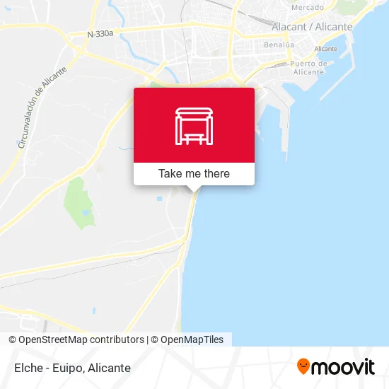 Elche - Euipo map