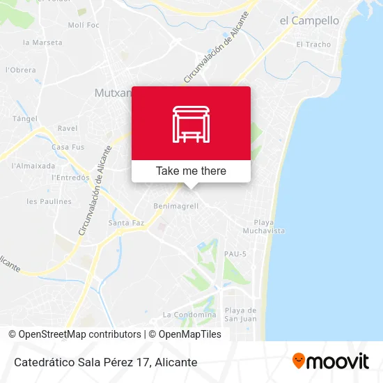 Catedrático Sala Pérez 17 map