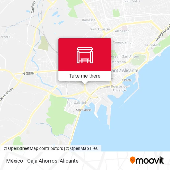 México - Caja Ahorros map