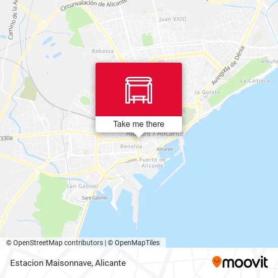 Estacion Maisonnave map