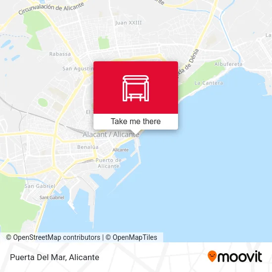 Puerta Del Mar map