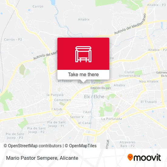 Mario Pastor Sempere map