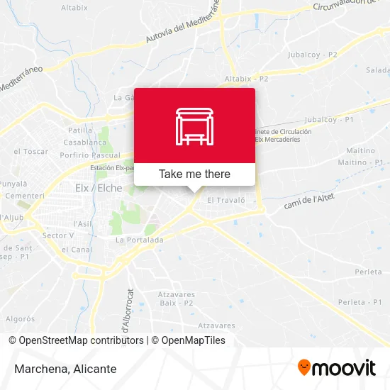 Marchena map
