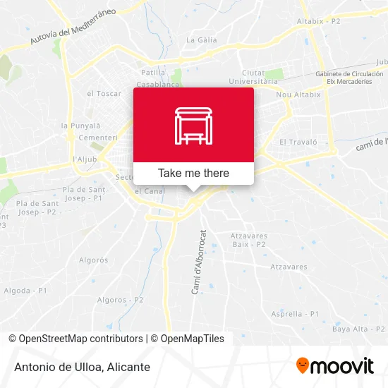 Antonio de Ulloa map