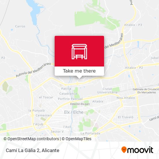 Camí La Gàlia 2 map