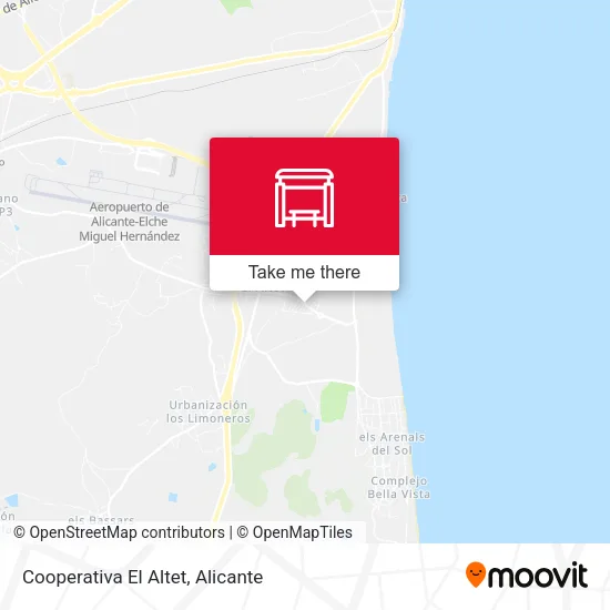 Cooperativa El Altet map
