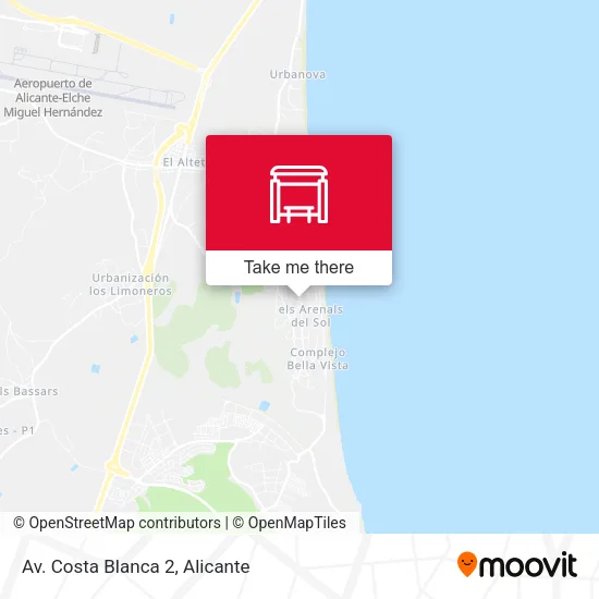 Av. Costa Blanca 2 map