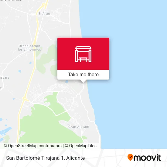 San Bartolomé Tirajana 1 map