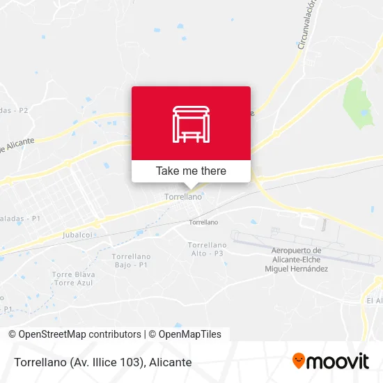 Torrellano (Av. Illice 103) map