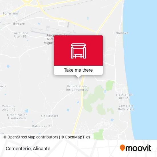 mapa Cementerio