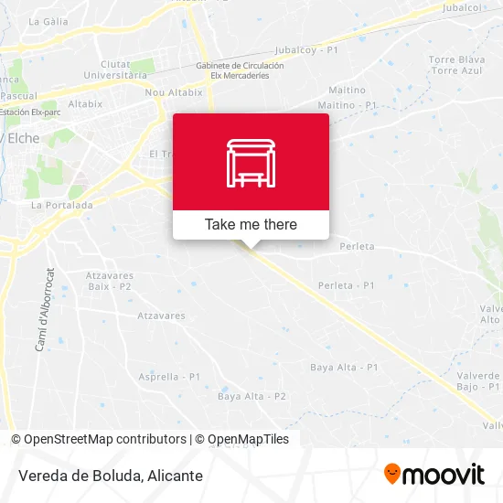 Vereda de Boluda map