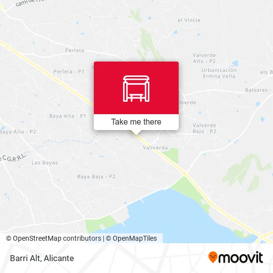 mapa Barri Alt