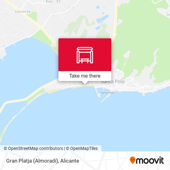 Gran Platja (Almoradí) map