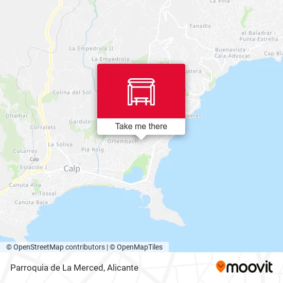 Parroquia de La Merced map