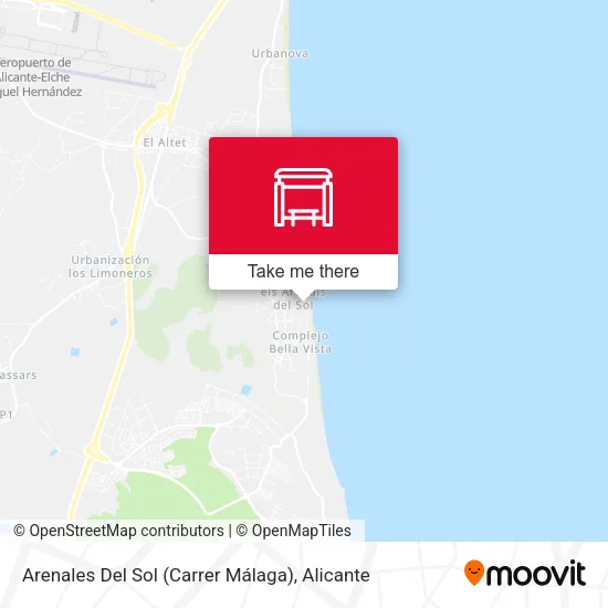 Arenales Del Sol (Carrer Málaga) map