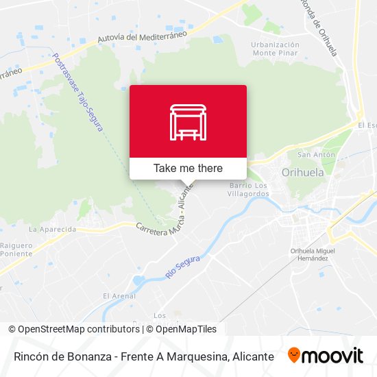 Rincón de Bonanza - Frente A Marquesina map