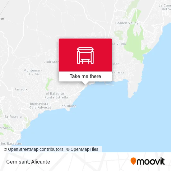 Gemisant map